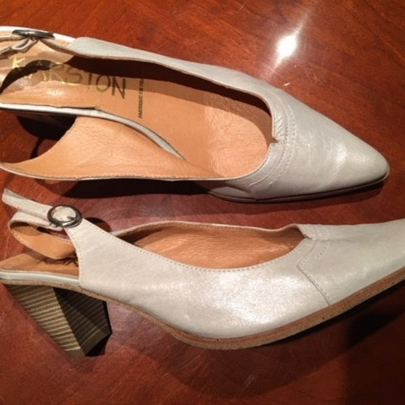 Karston Slingbacks - Pearlized White / Size 10.5 - Picture 2 of 6